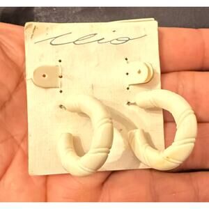 Vintage post earrings circa 1980